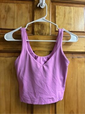 lululemon athletica Lavender-Pink Align Crop Tank